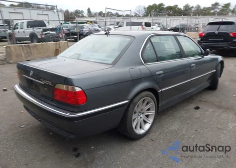 2001 BMW 740Il from USA, damaged, VIN WBAGH83451DP29865